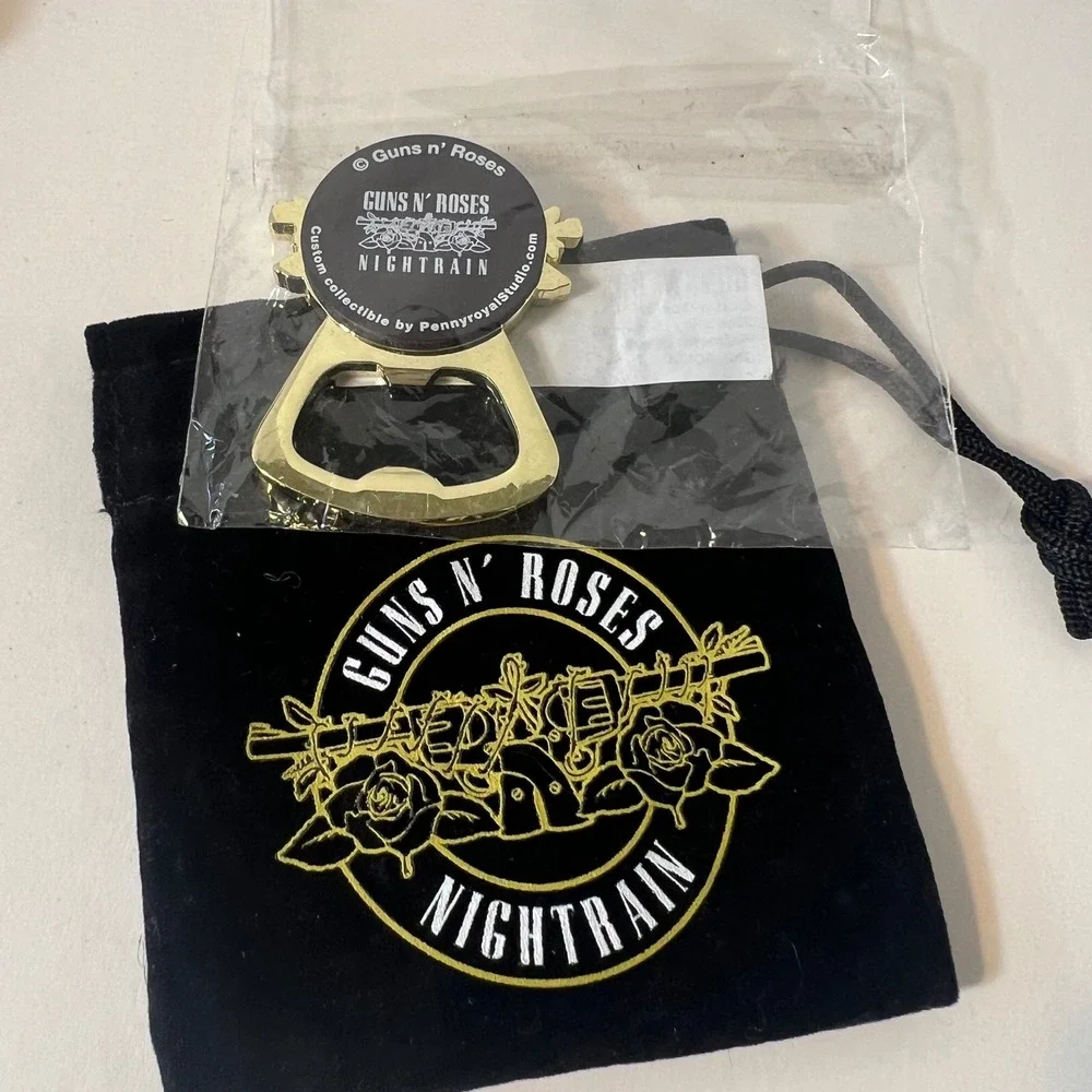 Guns N Roses Nightrain‎ Magnetic Bottle Opener Pennyroyal Studio GNRFO124 New